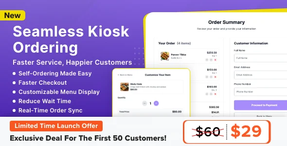 Kiosk Module for Tabletrack