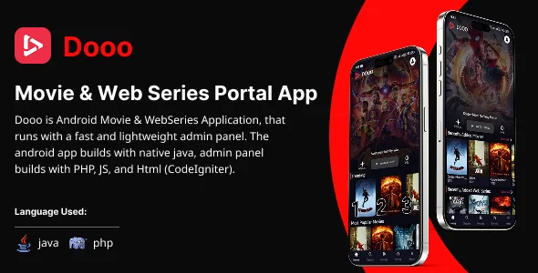 Dooo - Movie & Web Series Portal App