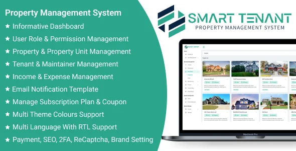 Smart Tenant SaaS - Property Management System