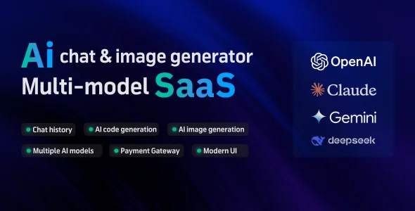 AI Chat, Image - AI Multi Model SaaS