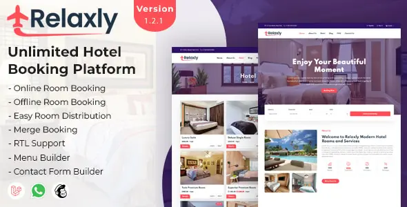 Relaxly - Unlimited Hotel Booking Platform