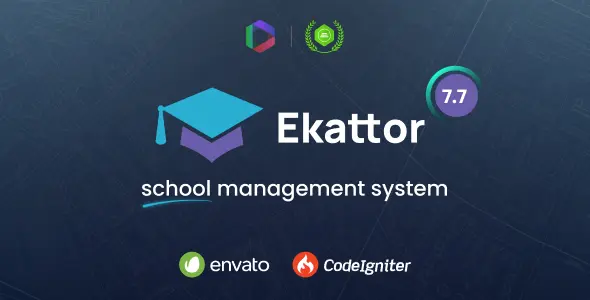 Ekattor School Management System (Codeigniter)