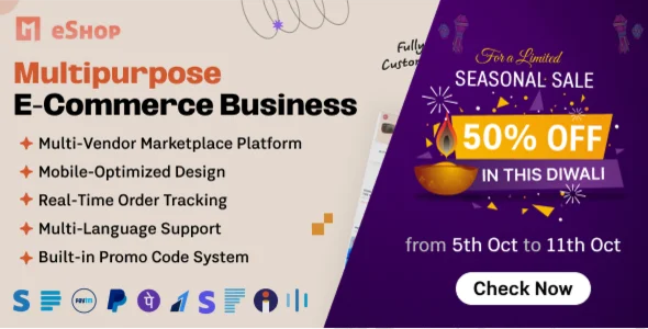 eShop Web - Multi Vendor eCommerce Marketplace / CMS