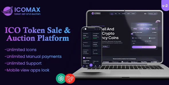 ICOMAX Token Sale & Auction Platform