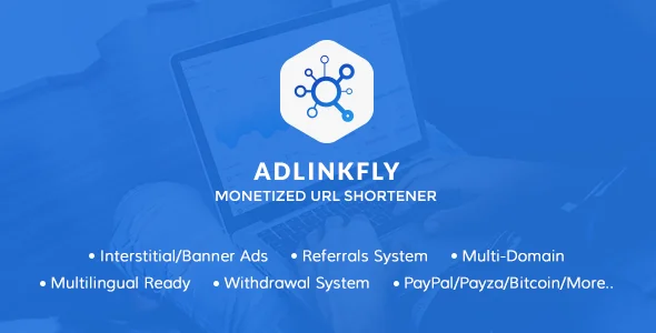 AdLinkFly - Monetized URL Shortener