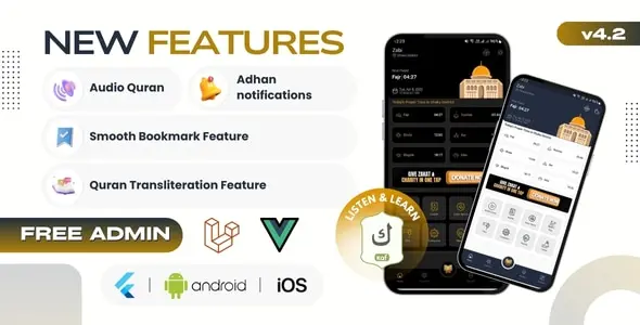 Zabi Islamic Flutter & Android ISO App
