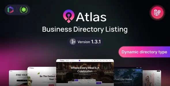 Atlas Laravel Business Directory Listing