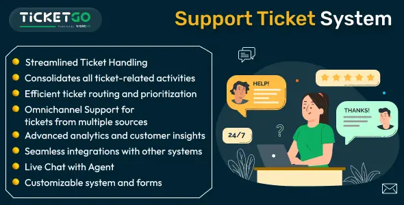 TicketGo - Support Ticket System