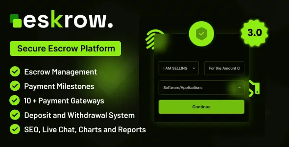Eskrow - Secure Escrow Platform