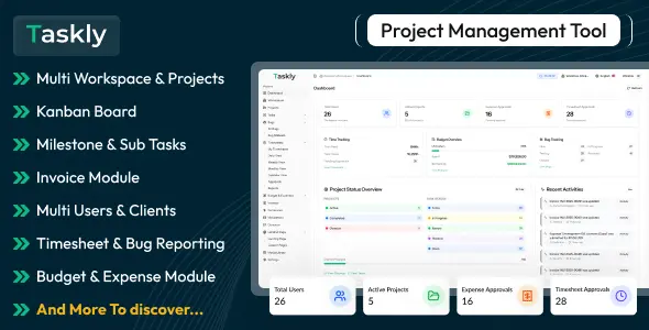 TASKLY – Project Management Tool
