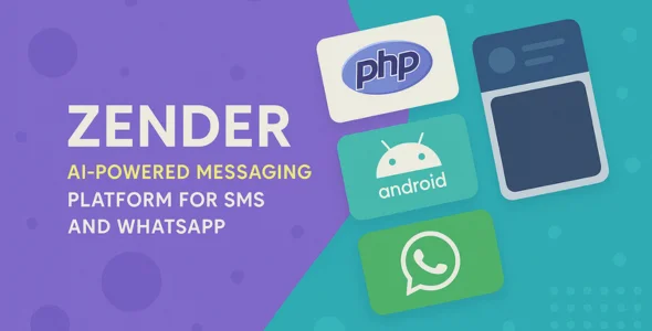 Zender - WhatsApp & SMS Gateway SaaS for Automation, Chatbots, and Marketing