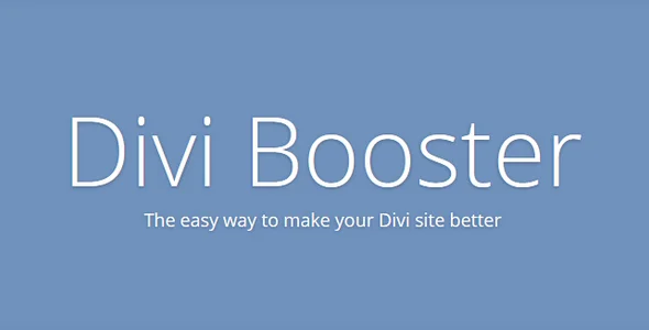 Divi Booster