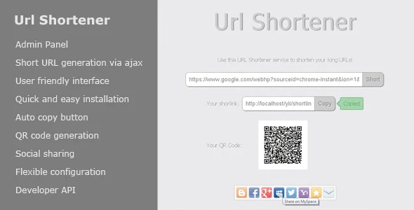 Url Shortener v1.8.0