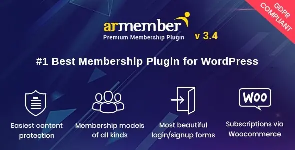 ARMember v7.4 - WordPress Membership Plugin