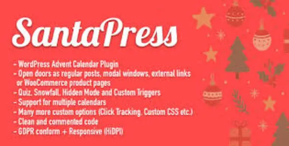 SantaPress  - WordPress Advent Calendar Plugin & Quiz