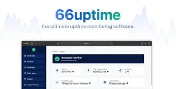 66Uptime v50.0.0 - Uptime & Cronjob Monitoring tool - nulled