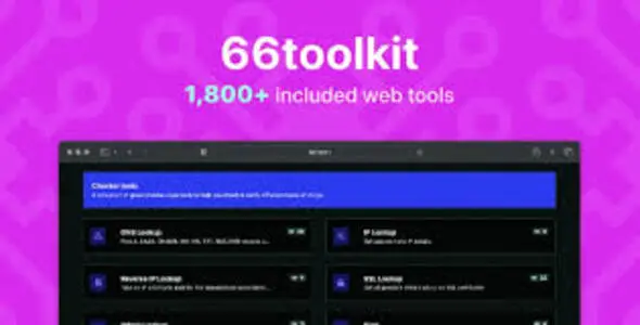 66toolkit  - Ultimate Web Tools System