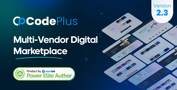 CodePlus v2.3 - Multi Vendor Digital Marketplace - nulled