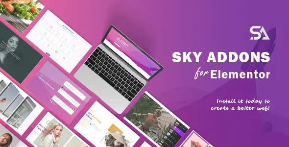 Sky Addons - Elementor Addons for WordPress with Theme Builder, Templates, Blocks & Widgets