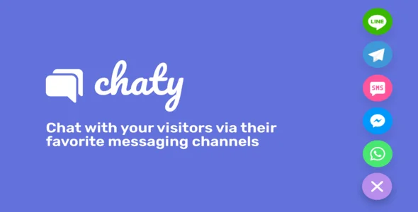 Chaty Pro v3.4.9 – Floating Chat Widget, Contact Icons, Messages, Telegram, Email, SMS, Call Button