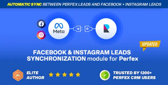 Facebook & Instagram Leads Synchronization module for Perfex CRM v2.0.0
