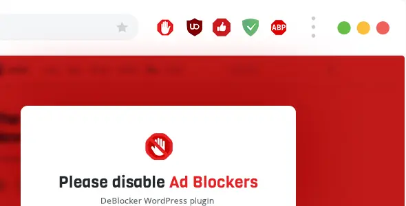 DeBlocker v3.4.12 - Anti AdBlock for WordPress