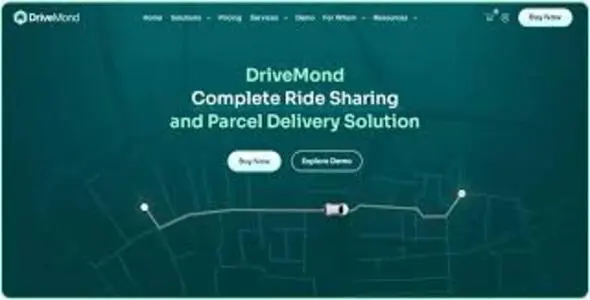 DriveMond - Ride Sharing & Parcel Delivery Solution Scripts