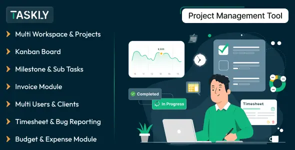 TASKLY v7.3 – Project Management Tool - nulled