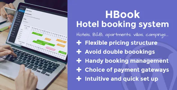 HBook v2.1.5 - Hotel booking system - WordPress Plugin
