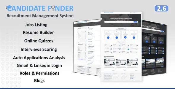 Candidate Finder v2.6 - Recruitment Management System