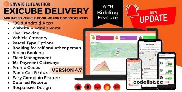 Exicube Delivery App