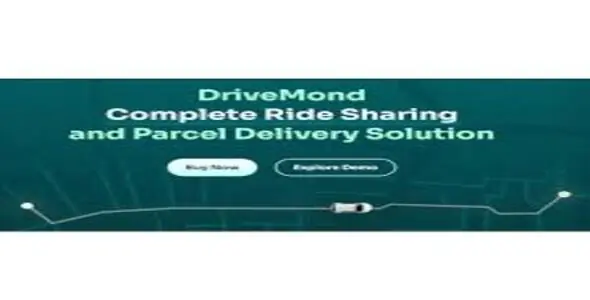DriveMond v3.1 - Ride Sharing & Parcel Delivery Solution Scripts