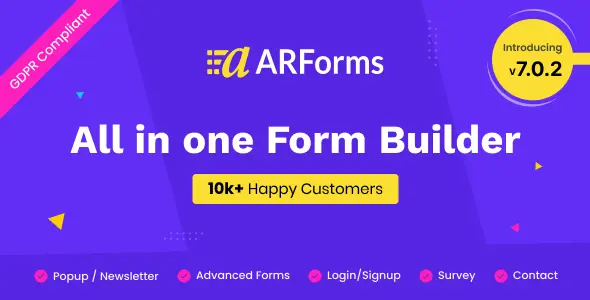 WordPress Contact Form Plugin/Form builder - ARForms