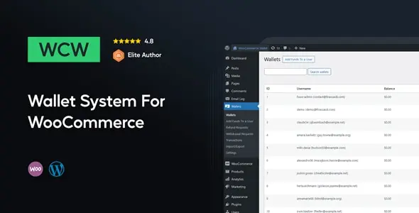 WooCommerce Wallet v4.0.0