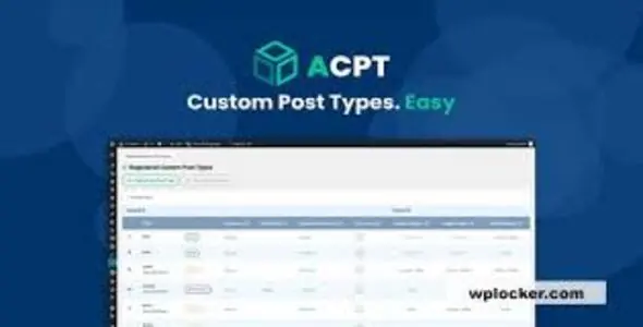 Advanced Custom Post Types (ACPT) v2.0.56