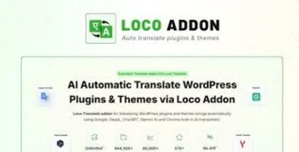 LocoAI v2.2.4 – Auto Translate for Loco Translate (Pro)