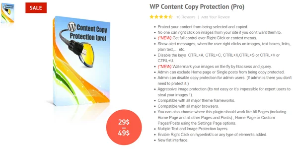 WP Content Copy Protection Pro v17.0