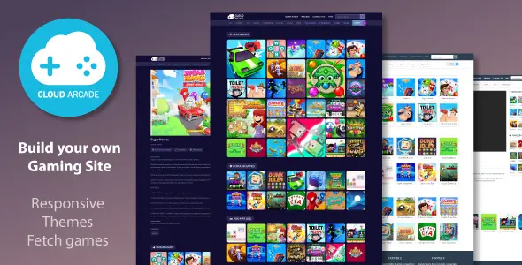 CloudArcade v2.1.3 - HTML5 / Web Game Portal CMS - nulled