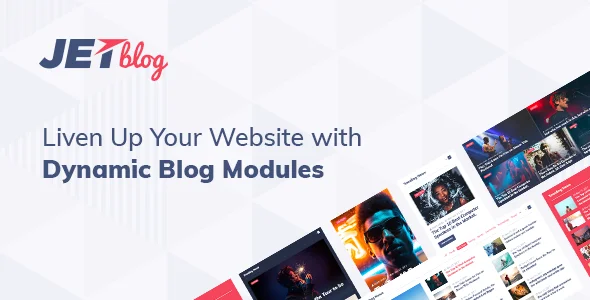 JetBlog  - Blogging Package for Elementor Page Builder