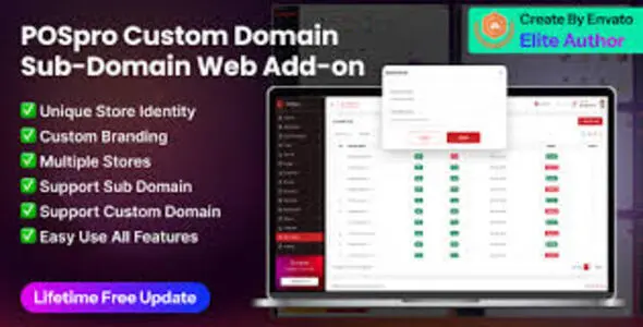 POSpro – Custom Domain & Sub-Domain Add-on
