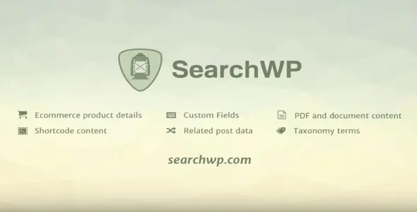 SearchWP  - WordPress search plugin