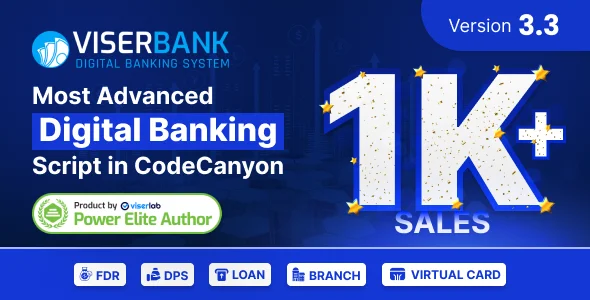 ViserBank v3.3 - Digital Banking System - nulled