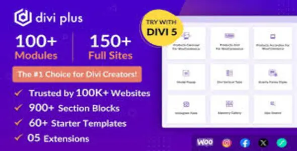Divi Plus v1.18.0 - 50+ Powerful Modules for Divi Theme