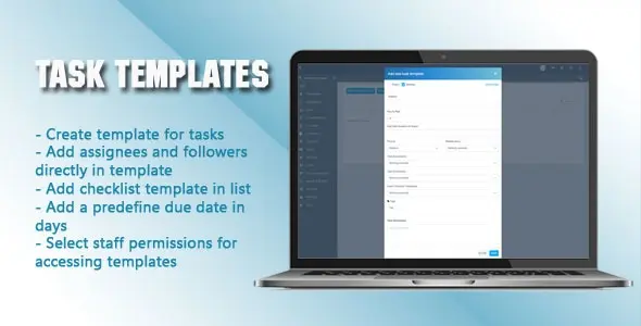 Task Templates for Perfex CRM v1.0.1