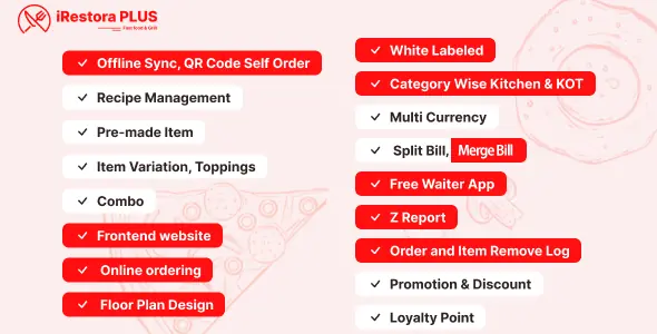 iRestora PLUS - Next Gen Restaurant POS