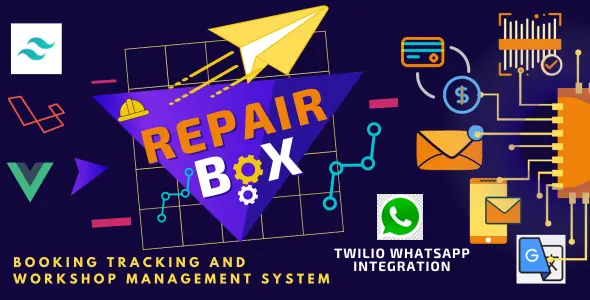 Repair box - Repair booking,tracking and workshop management system