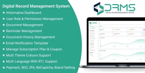 DRMS SaaS - Digital Record Management System